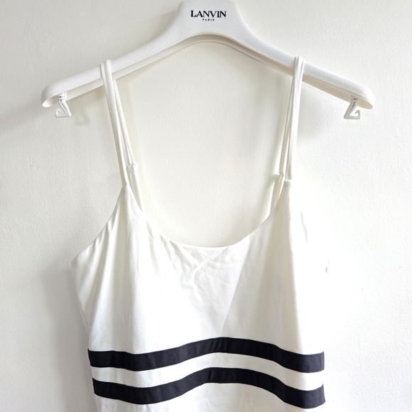 New Perfect Moment Seamless Stripe Snow White Fitness Suit/Skin Suit NWT Medium - Picture 10 of 14